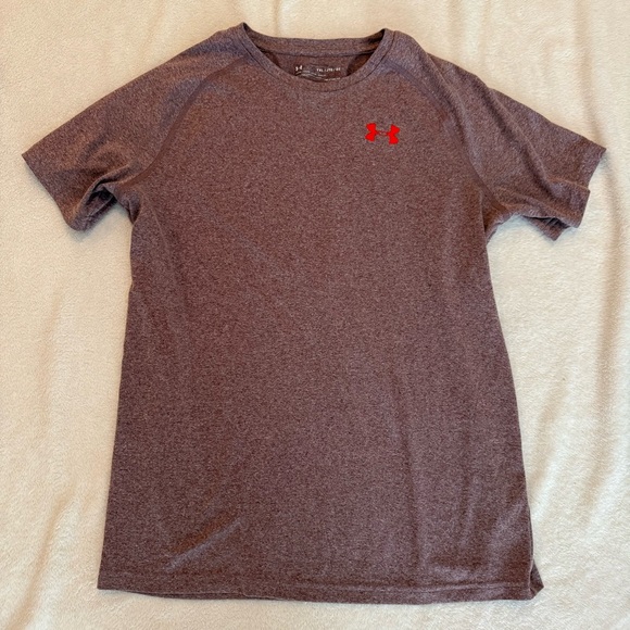 Under Armour Boys Short Sleeve Tee Red XL - Picture 1 of 3